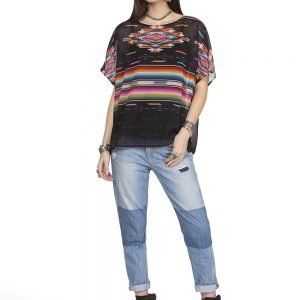 Bakersfield Blanket Poncho Top
